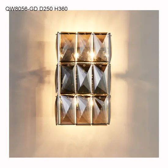 luxury crystal wall sconce bedroom chandelier