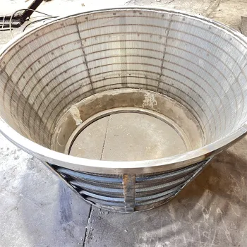 Screen Centrifugal Sieve Metal Mesh Stainless Steel Filter Wedge Wire Basket