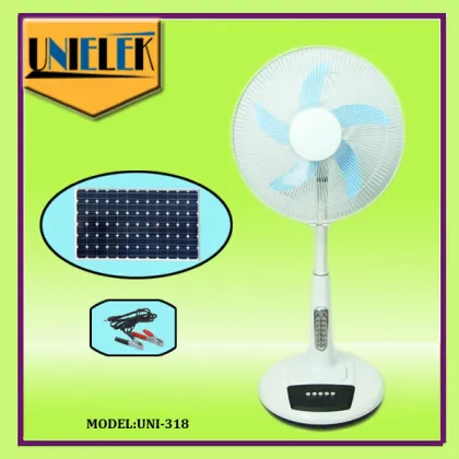 Solar use light weight ceiling fan 12V ceiling fan 48 inch remote control ceiling fan