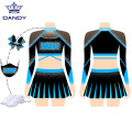 Custom girls cheer crop top and skirt