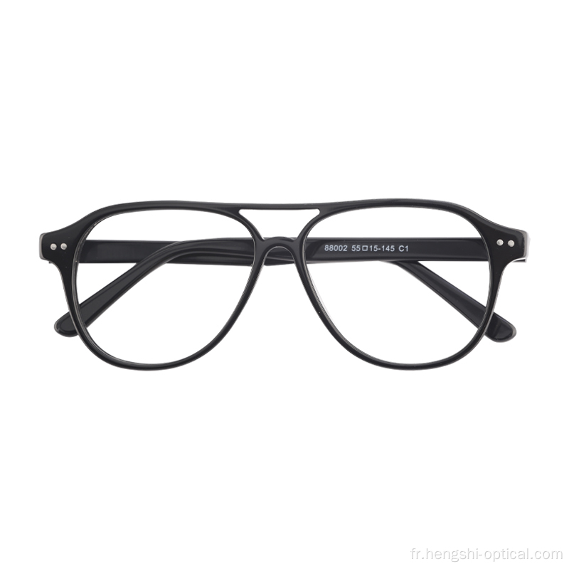 Géoras de jante vintage dames épaisses lunettes optiques à cadre d'acétate