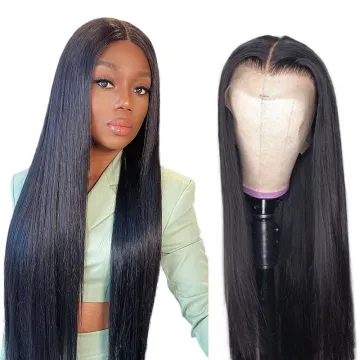 Fashion Hd Lace Frontal Wig,13x4 Lace Frontal Lace Wig,Cheap Straight Human Hair Lace Front Wig With Baby Hair
