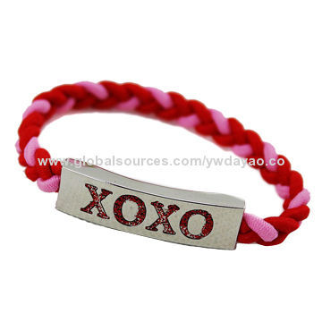 Top quality latest design metal stretch bracelets