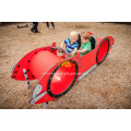 Cute Car Outdoor HPL Playground Playhouse