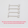 Tile steel needle screed