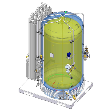 5M3 16Bar Cryogenic Microbulk Tanks