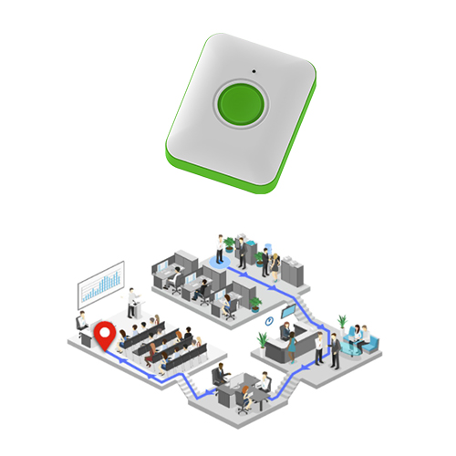 4G Indoor Positioning BLE Tag Device