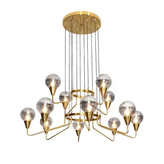 INSHINE Strip Cluster Bright Pendant Light
