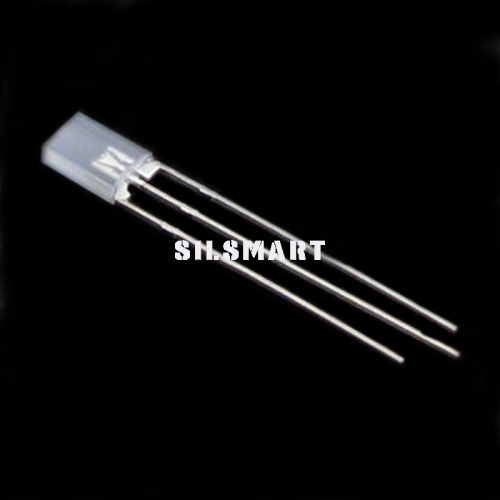 Pure white square dip led diode bi-color led diodes with common anode 1.8V-2.2V