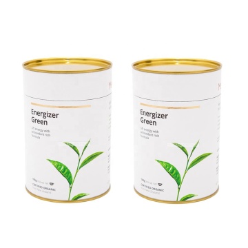 Round Shape Tea Storage Packaging Box with Lid