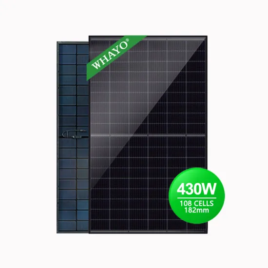 Whayo N-TYPE TOPCon Solar Power Panels: 410W Full Black Bifacial and 420W Panels at Factory Prices