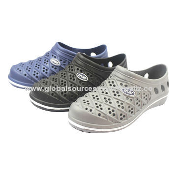 New Style Men's Garden Clogs, Made of EVA, Various Colors Available