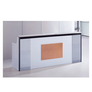 Contemporary Small Wooden Spa Reception Desk
