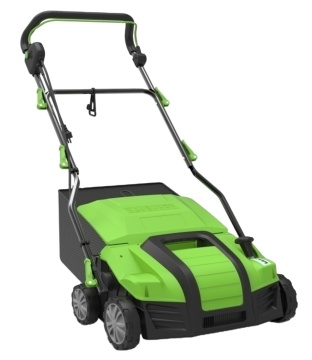 16-inch 15-Amp Electric Dethatcher & Scarifier for Lawns