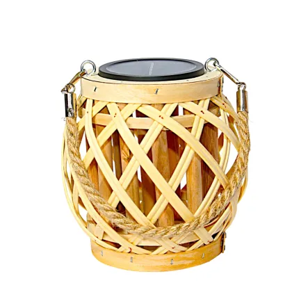 Willow basket retro outdoor lights