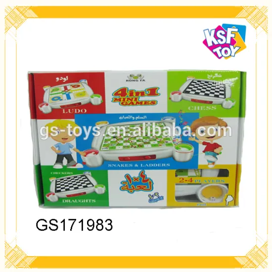 4In1 Chess Game Toy For Kids Educational Toy