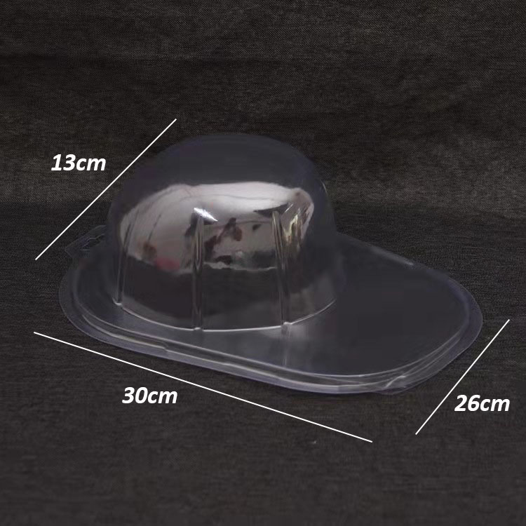 Plastic Transparent Clamshell Basball Cap Blister Packaging