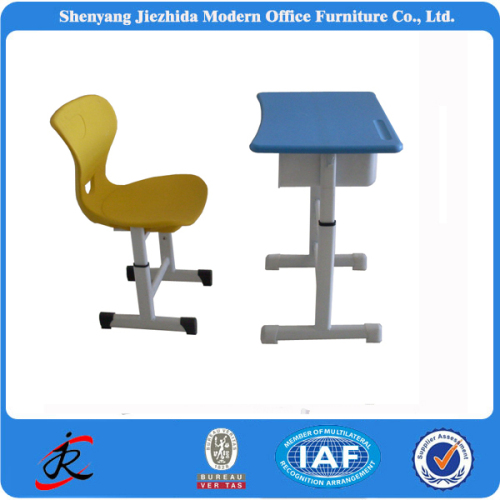 single student desk and chair school furniture plastic university classroom furniture