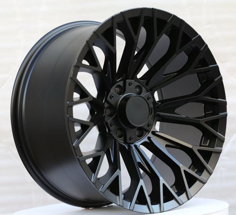 Matte Black Full Painted 20-inch Wheels