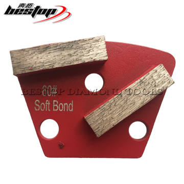 OEM Customizable Premium Metal Bond Concrete Floor Diamond Grinding Shoe