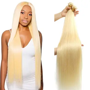 Wholesale 613 Cuticle Aligned Virgin Hair,Russian Blonde Virgin Human Hair Bundle,40 Inch Blonde Brazilian Human Hair Extension
