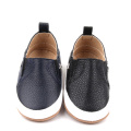 Slip-on Soft Leather Unisex ကလေး ပေါ့ပေါ့ပါးပါး ဖိနပ်