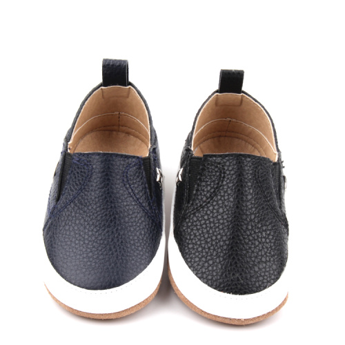 Scarpe casual da bambino unisex in morbida pelle slip-on