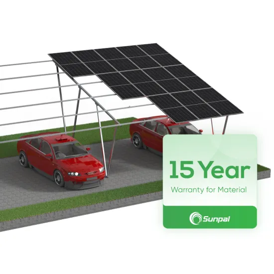 Sunpal Commercial Solar Carport Mounting System 30KW-50KW Aluminium Ground Mount