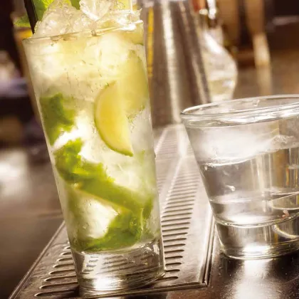 Libbey Crystal Drinking Glass Straight Highball