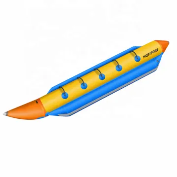 Famous 5-Person Durable Inflatable Banana Boat for Outdoor Fun - Hot Sale