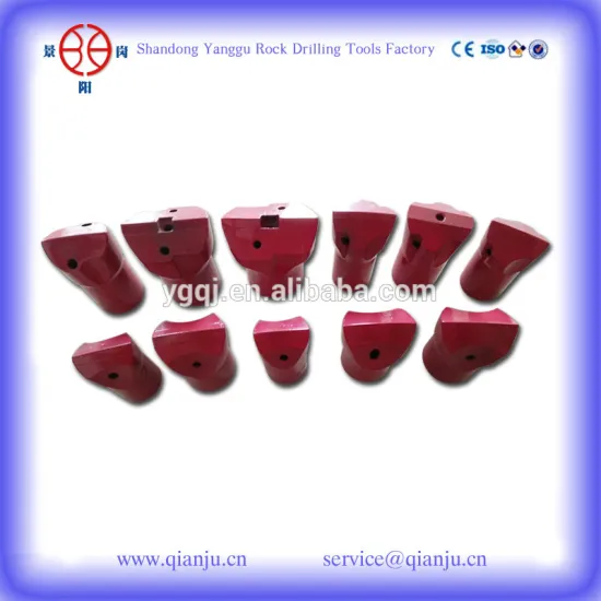 All kinds of hard rock drilling tools Tapered Chisel Bits