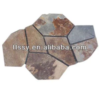 Rustic paving slate flagstone
