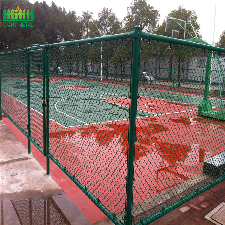 PVC Used Chain Link Fence of Woven Mesh