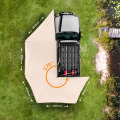 4WD 4x4 Fahrzeugcamping -Side -Leinwand -Markise