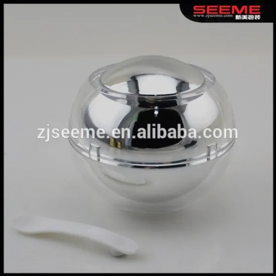 taiwan cream jar 50g Empty Plastic Cosmetic cream empty jar