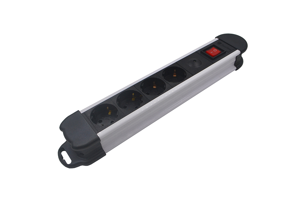 Schuko 4 Way Power Strip Extension