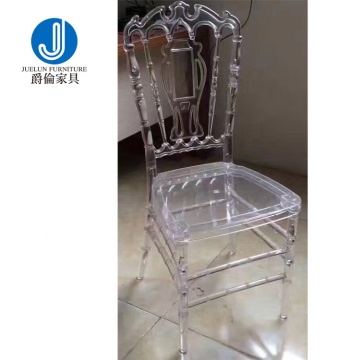 Factory Direct Wholesale Clear Resin Transparent Plastic Chairs for Church