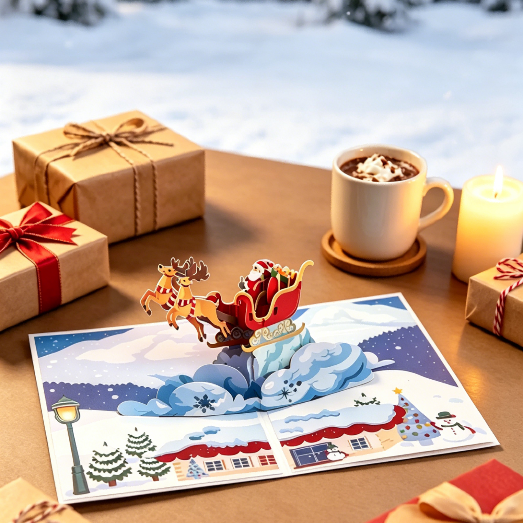 3D Christmas cards