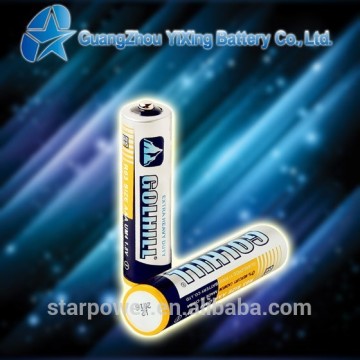 Carbon zinc UM4 r03 1.5v aaa primary battery