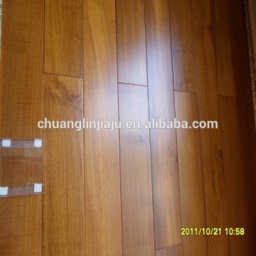 Beautifu Light Color European Style exotic teak hardwood flooring