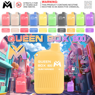 Queen Box Vape 600 e-rokok