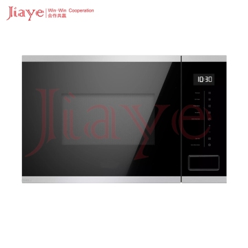 Retro Built-in Microwave Oven with LED Display and Electric 2-layer Kitchen Rack