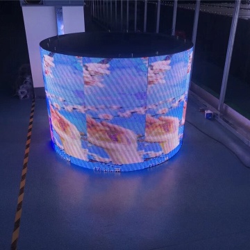 Schermata LED a risparmio energetico da 240x120 mm esterno - P2.5 display flessibile smusso