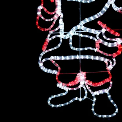 2D LED Rope Light Christmas Motif