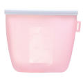 Slide Seal סיליקון מזון שקיות Ziplock Sleek Stasher