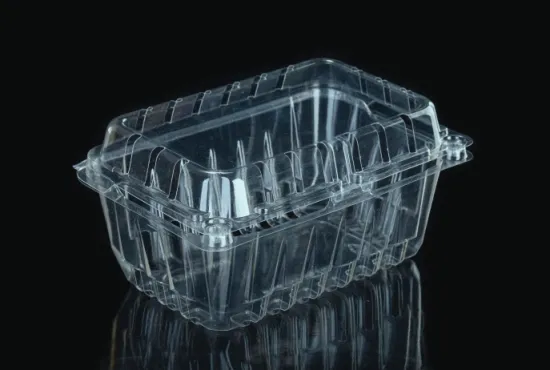 1 Pound Clear Plastic Strawberry Clamshell