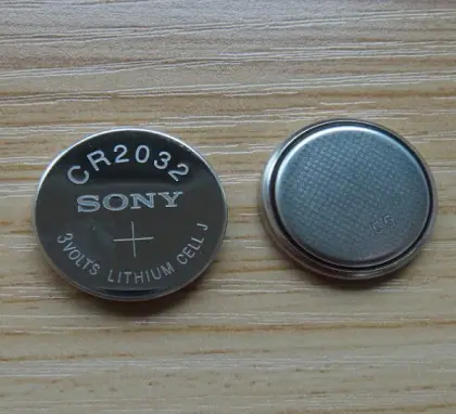 Sony CR2032 lithium button battery