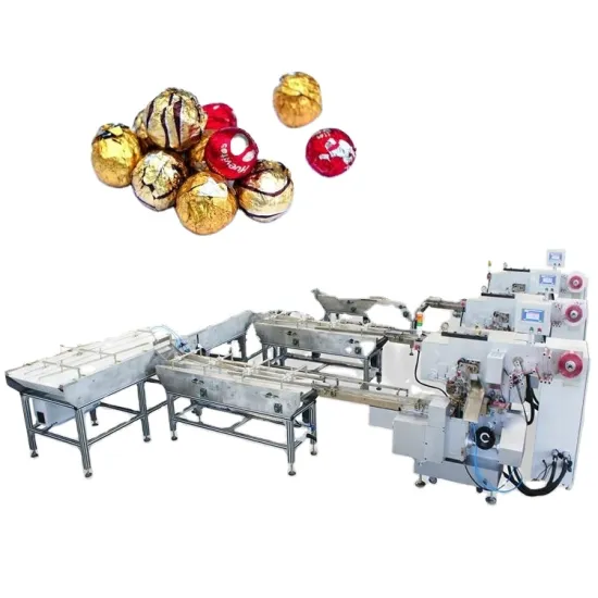 High Speed Automatic Chocolate Trésor Packing Machine