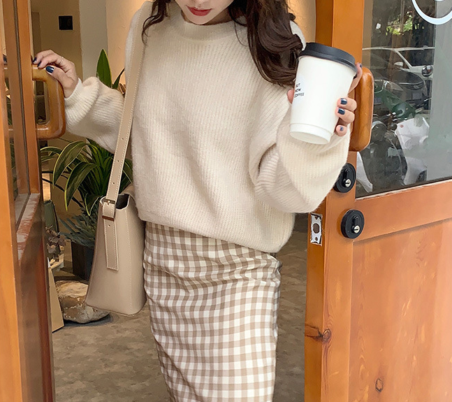 new design Winter Puff Sleeve weater
