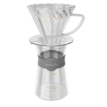 Brewista Tornado REutilisable de haute qualité V60 Coffee Dripper Set